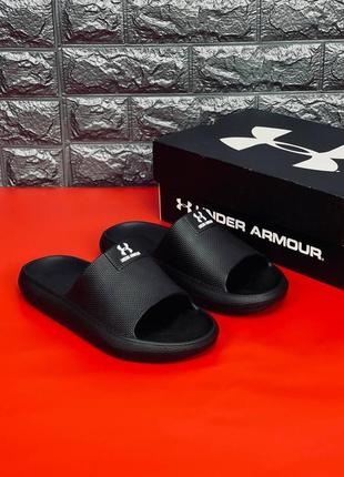 Чоловічі шльопанці under armour, пляжні шльопанці капці капці2 фото