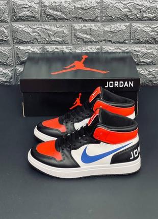 Кросівки чоловічі jordan retro 1, універсальні кросівки джордан7 фото