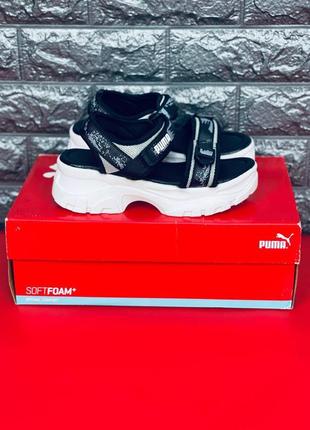 Puma rider sandal footwear сандалі жіночі, спортивні босоніжки5 фото