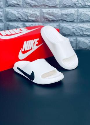 Шльопанці чоловічі nike, пляжні шльопанці сланці капці найк2 фото