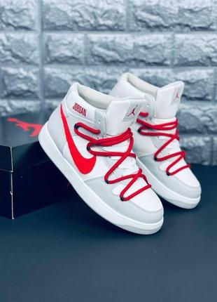 Кросівки jordan retro 1 жіночі, зручні стильні кросівки1 фото