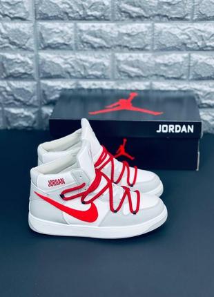 Кросівки jordan retro 1 жіночі, зручні стильні кросівки8 фото