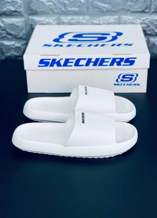 Шльопанці skechers чоловічі, шльопанці сланці капці скечерс 36-453 фото