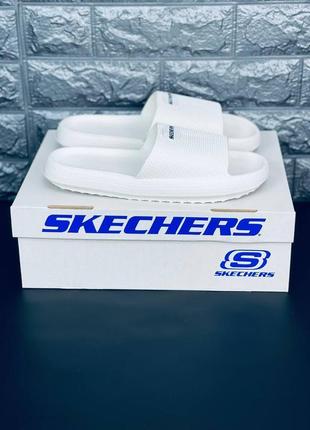 Шльопанці skechers чоловічі, шльопанці сланці капці скечерс 36-459 фото