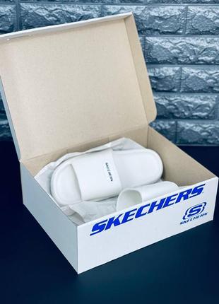 Шльопанці skechers чоловічі, шльопанці сланці капці скечерс 36-4510 фото