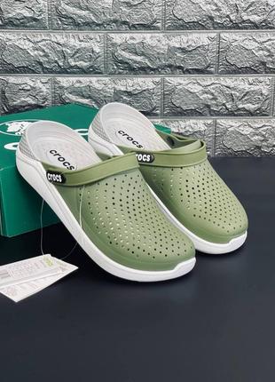 Чоловічі шльопанці crocs, пляжні шльопанці сланці капці 36-45