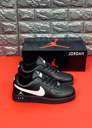 Кросівки jordan retro low чоловічі, чорні класичні кросівки4 фото