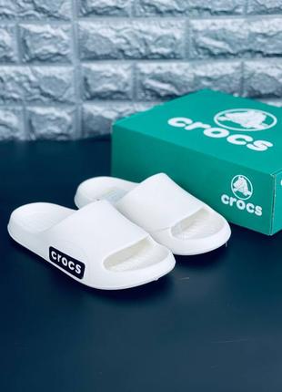 Шльопанці чоловічі crocs, пляжні шльопанці сланці капці новинка!1 фото