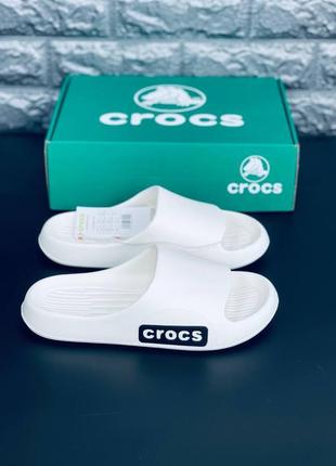 Шльопанці чоловічі crocs, пляжні шльопанці сланці капці новинка!2 фото