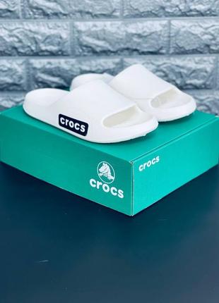 Шльопанці чоловічі crocs, пляжні шльопанці сланці капці новинка!4 фото