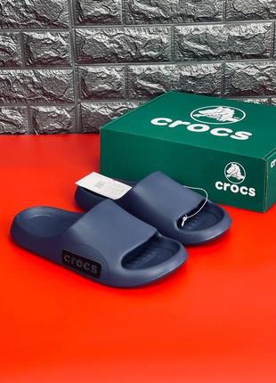 Чоловічі шльопанці crocs, шльопанці сланці капці нова колекція!5 фото