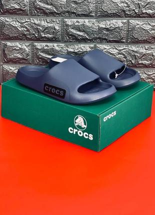 Чоловічі шльопанці crocs, шльопанці сланці капці нова колекція!7 фото