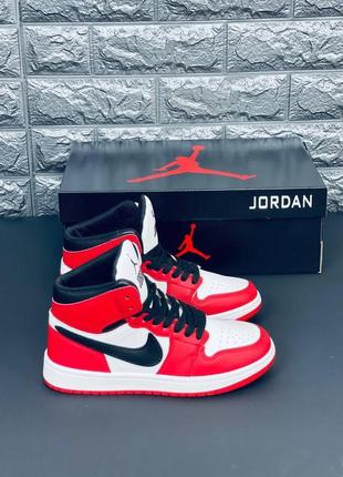 Кросівки jordan retro 1 жіночі, зручні кросівки джордан ретро4 фото