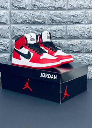 Кросівки jordan retro 1 жіночі, зручні кросівки джордан ретро7 фото