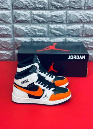 Кросівки jordan retro 1 чоловічі, повсякденні практичні кроси