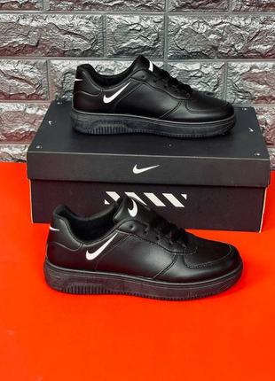 Nike кросівки чоловічі, чорні класичні кросівки найк 36-457 фото