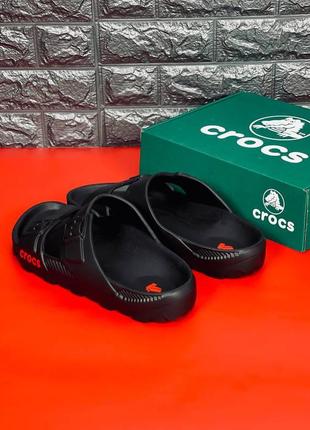 Шльопанці crocs чоловічі, пляжні шльопанці сланці капці крокси3 фото