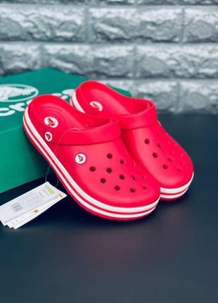 Шльопанці жіночі crocs crocband, шльопанці капці капці крокси