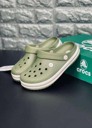 Чоловічі шльопанці crocs classic, пляжні шльопанці сланці крокси9 фото