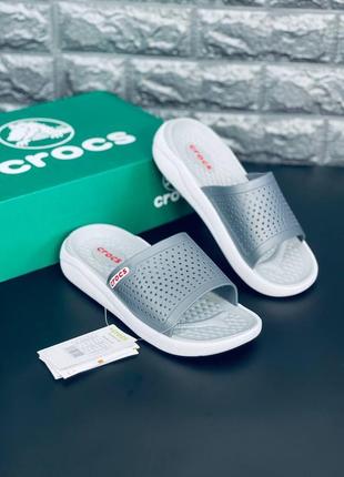 Шльопанці жіночі crocs crocband, шльопанці капці капці крокси2 фото