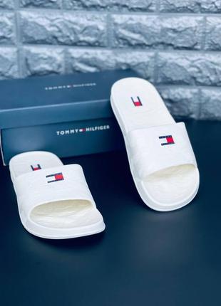 Чоловічі шльопанці tommy hilfiger, зручні шльопанці капці2 фото