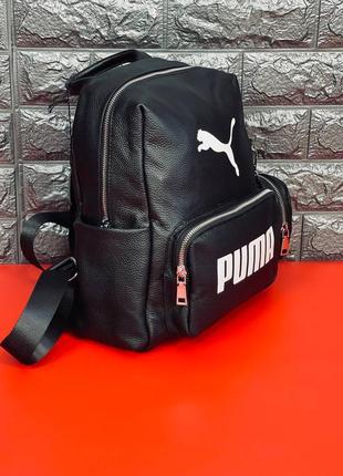 Рюкзак жіночий puma, міський портфель із натуральної шкіри пума4 фото