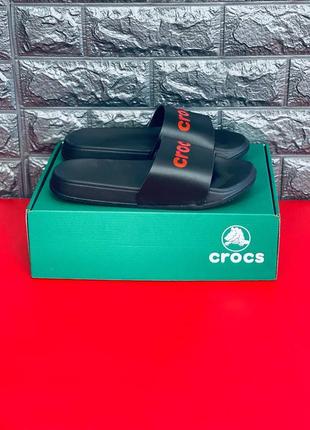 Пляжні жіночі шльопанці crocs, шльопанці капці капці крокс3 фото