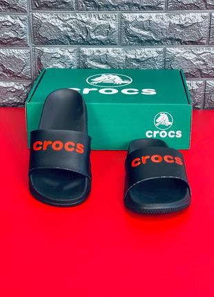 Пляжні жіночі шльопанці crocs, шльопанці капці капці крокс5 фото