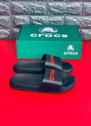 Пляжні жіночі шльопанці crocs, шльопанці капці капці крокс7 фото