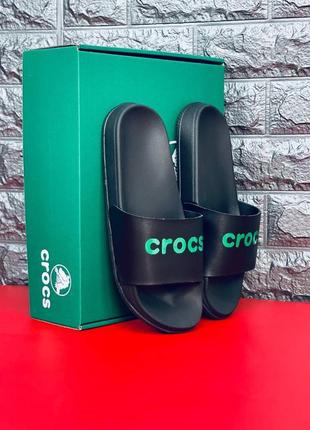 Шльопанці чоловічі crocs, шльопанці сланці капці нова колекція!3 фото