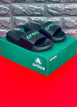 Шльопанці чоловічі crocs, шльопанці сланці капці нова колекція!5 фото