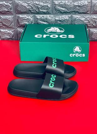 Шльопанці чоловічі crocs, шльопанці сланці капці нова колекція!7 фото