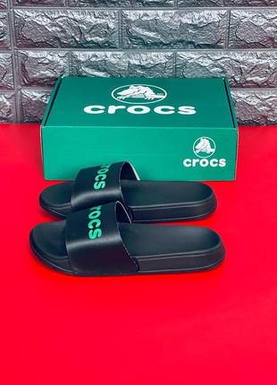 Шльопанці чоловічі crocs, шльопанці сланці капці нова колекція!8 фото