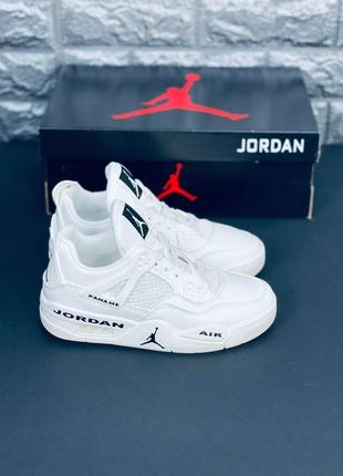 Кросівки чоловічі jordan, білі якісні кросівки джордан3 фото