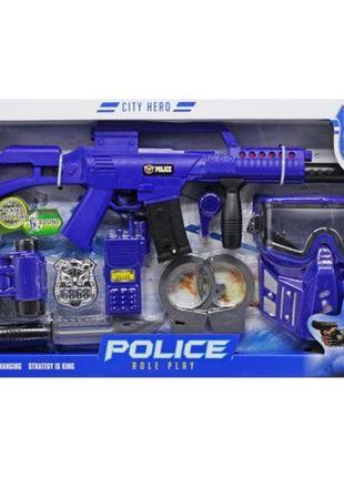 Полицейский набор с оружием и аксессуарами1 фото