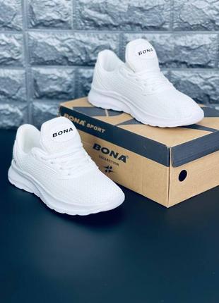 Bona royna кросівки жіночі, повсякденні білі кросівки бона3 фото