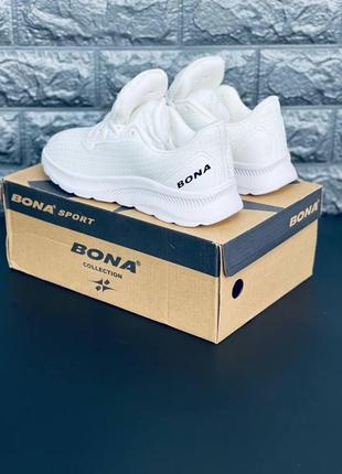 Bona royna кросівки жіночі, повсякденні білі кросівки бона5 фото