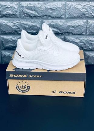 Bona royna кросівки жіночі, повсякденні білі кросівки бона6 фото