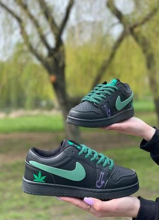 Кросівки nike dunk low pro sb жіночі, чорні зручні кросівки2 фото