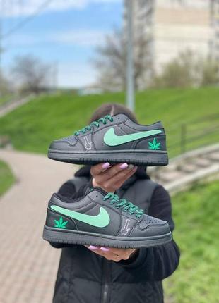 Кросівки nike dunk low pro sb жіночі, чорні зручні кросівки3 фото