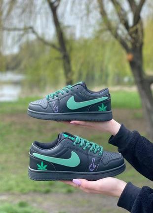 Кросівки nike dunk low pro sb жіночі, чорні зручні кросівки5 фото