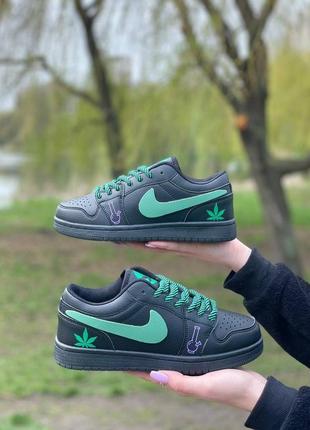 Кросівки nike dunk low pro sb жіночі, чорні зручні кросівки8 фото