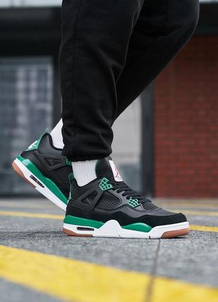 Nike air jordan sb x jordan 4 black green