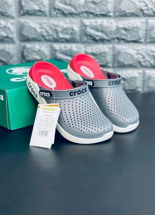 Шльопанці жіночі crocs literide 360 clog, шльопанці сланці крокси1 фото