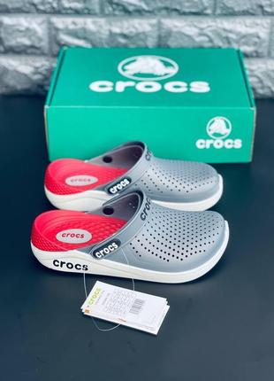 Шльопанці жіночі crocs literide 360 clog, шльопанці сланці крокси7 фото