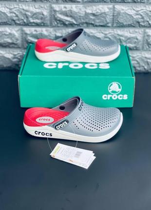 Шльопанці жіночі crocs literide 360 clog, шльопанці сланці крокси8 фото