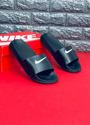 Чоловічі шльопанці nike, пляжні шльопанці сланці капці 36-451 фото