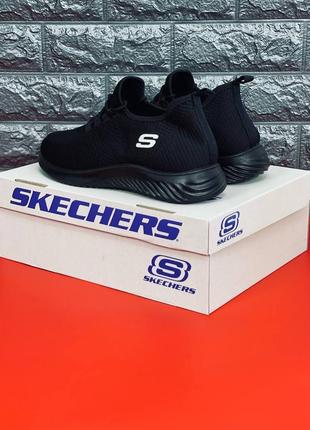 Кросівки чоловічі skechers, літні кросівки скечерс сіточка3 фото