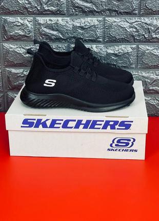 Кросівки чоловічі skechers, літні кросівки скечерс сіточка6 фото