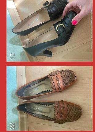 Туфли renzoni натуральная кожа 37 и 38р.состояние новое
